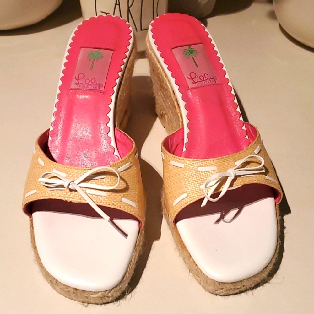 Lilly Pulitzer summer sandals